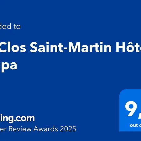 Le Clos Saint-martin & Hotel