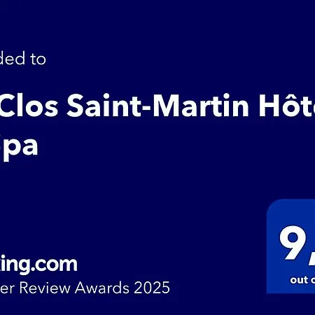 Le Clos Saint-martin & 4*
